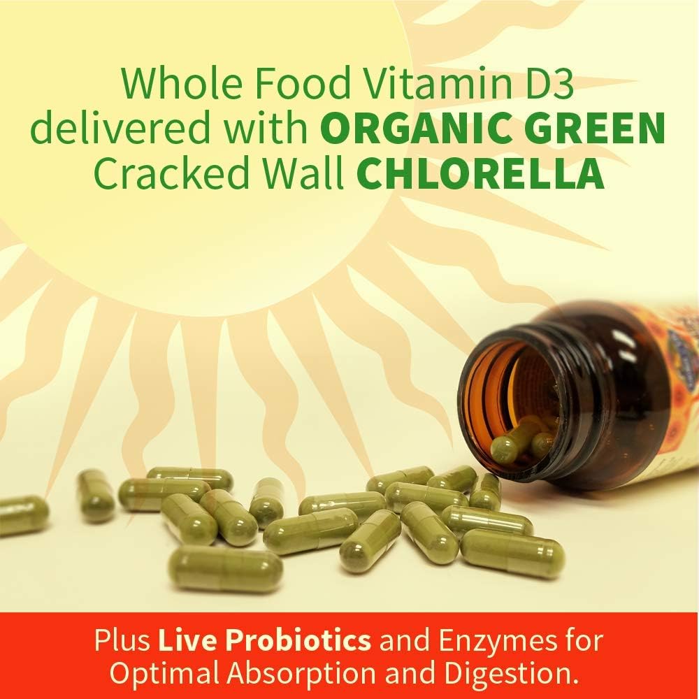 Garden Of Life, Raw Vitamin Code D3 2000Iu, 60 Vegetarian Capsules