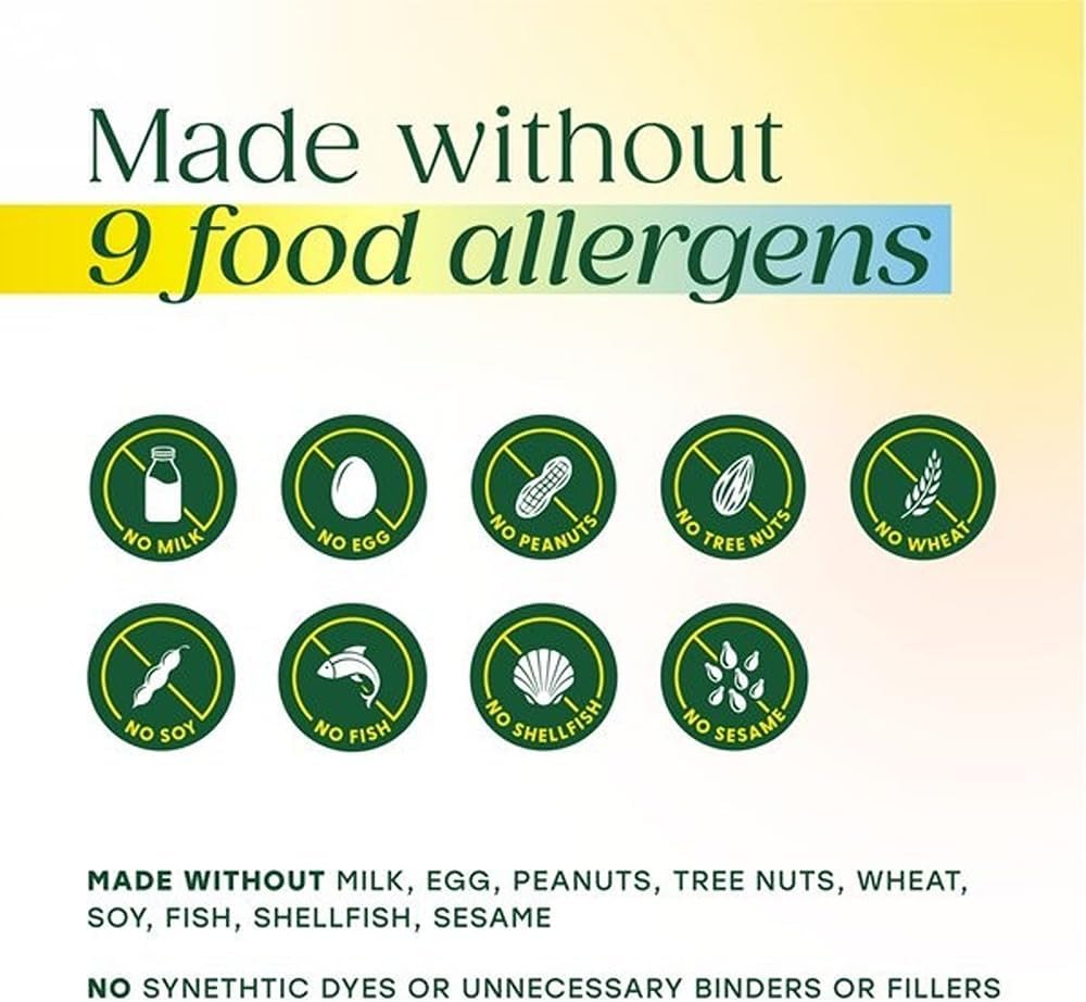 MegaFood MegaFlora Kids Probiotics - 5 Billion CFUs - Digestive and Immune Support - 60 Mini Capsules