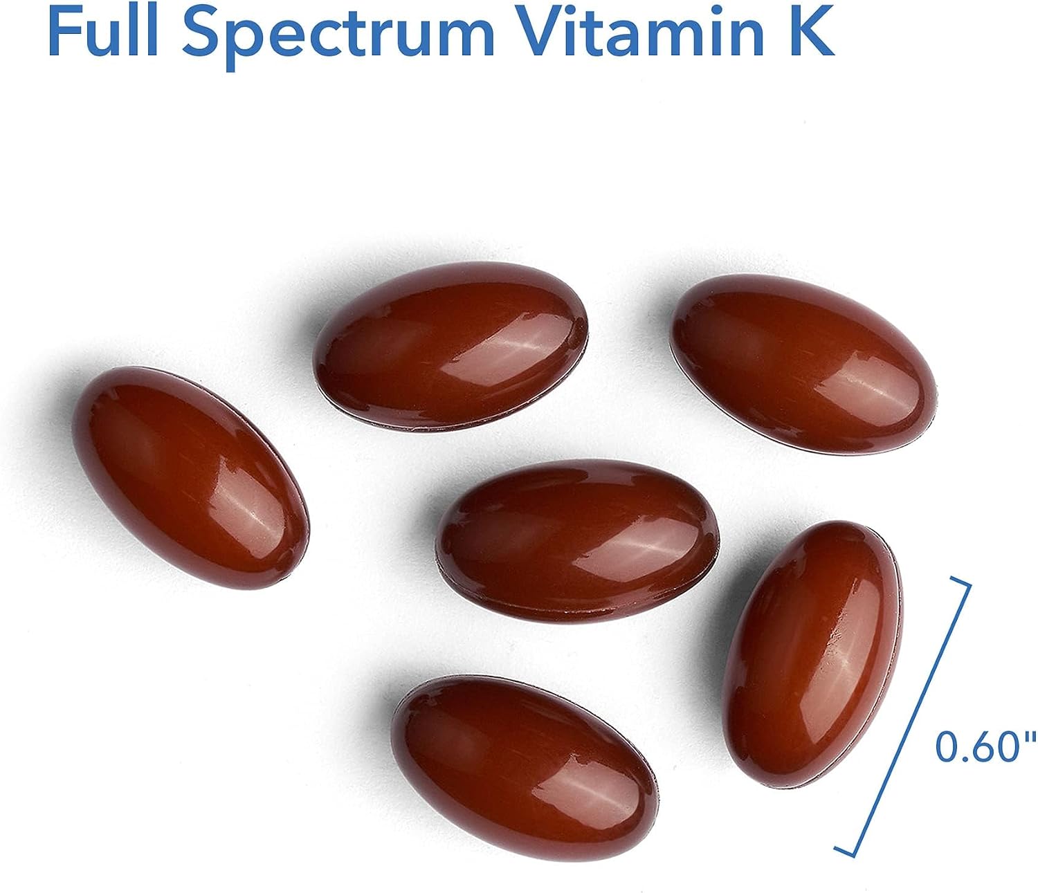 Allergy Research Group Full Spectrum Vitamin K – K1, MK-4, MK-7 plus A, C, D3, 90 Softgels