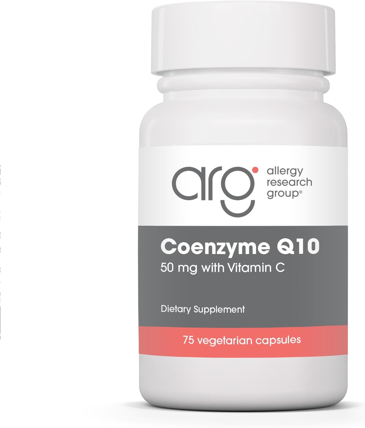 Allergy Research Group Coenzyme Q10 with Vitamin C - 50 mg, 75 Vegetarian Capsules - görsel 1