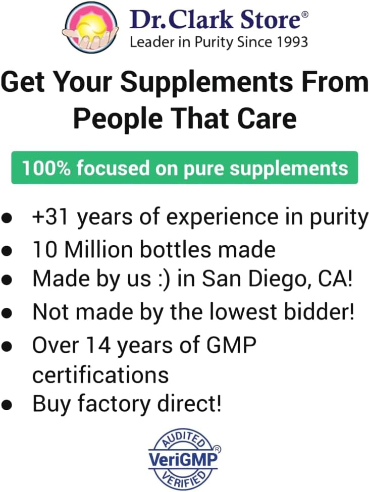 Dr. Clark Vitamin B12 Supplement, 1 mg, 50 Gelatin Capsules
