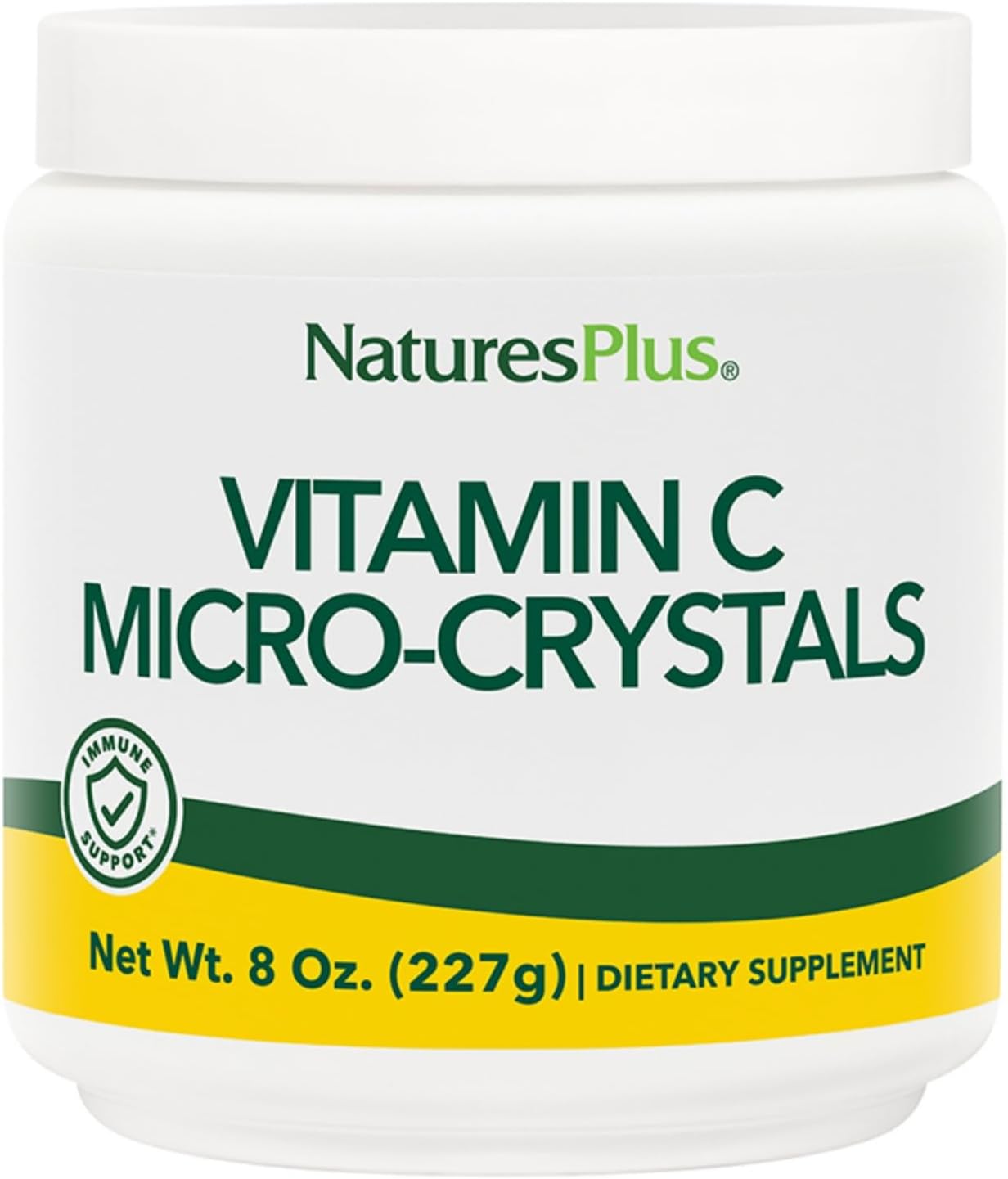 NaturesPlus Vitamin C Micro-Crystals – 8 oz (227 g) (5000 mg per Serving)