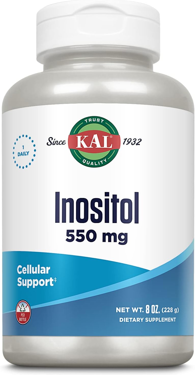 KAL Inositol Powder 550mg - 227 g (408 Servings)