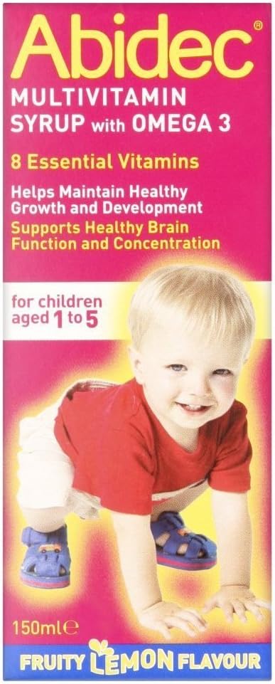 Abidec Multivitamin Syrup with Omega-3 - 150ml - görsel 1