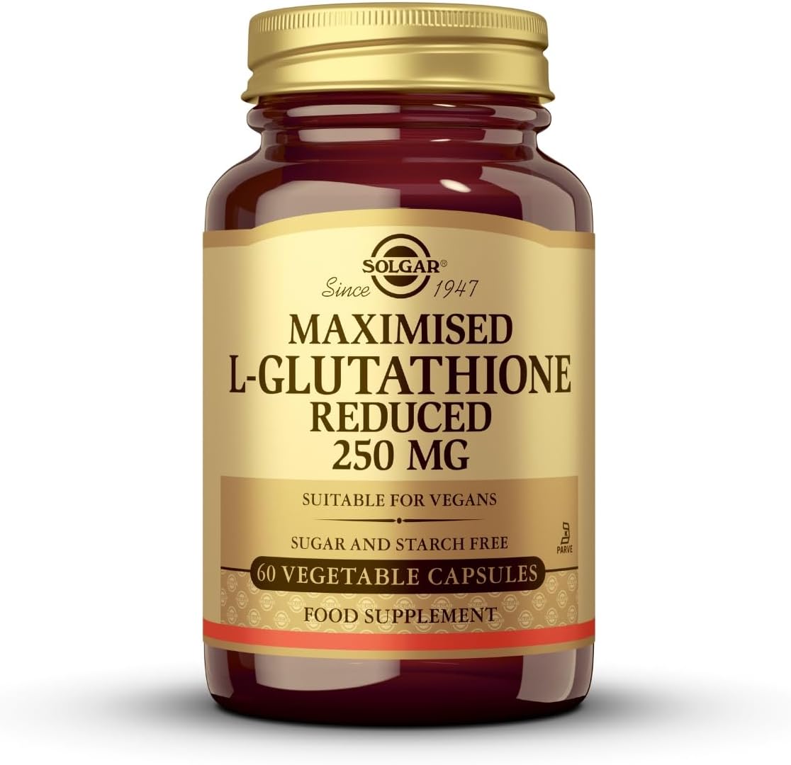 Solgar Reduced L-Glutathione 250 mg, 60 Capsules