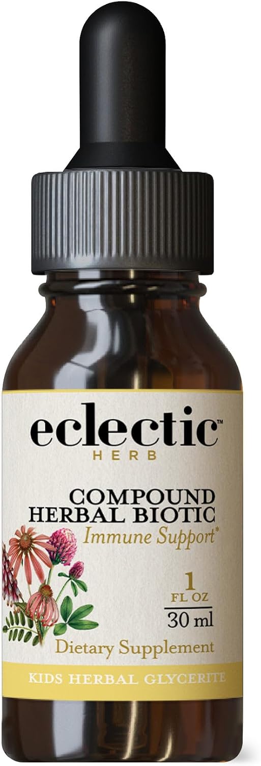Eclectic Herb Organic Kid's Herbal Biotic - Lemon Lime Flavour - 1 fl oz (30 ml)