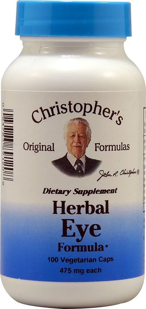 Christopher's Original Formulas Herbal Eye Formula – Natural Eye Support with Whole Food Herbs – Pack of 2