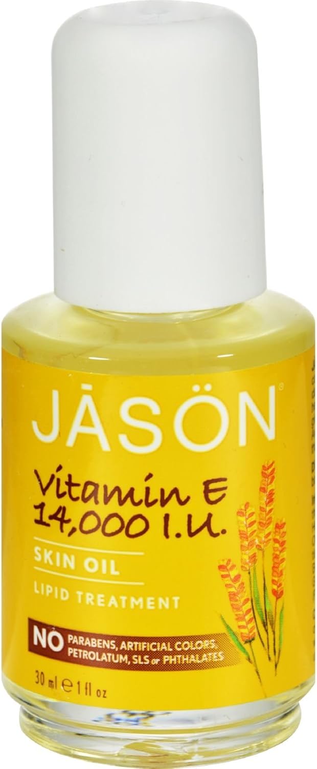 Jason Vitamin E Beauty 14,000 IU Skin Oil – 30 mL (Pack of 2)