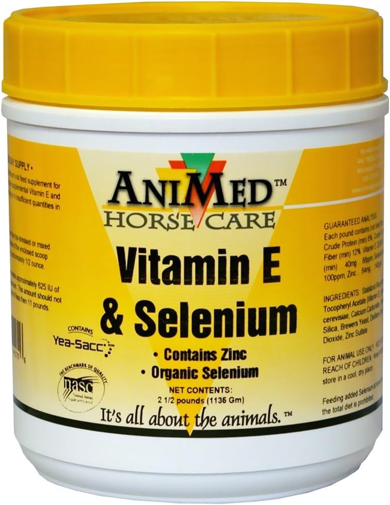AniMed Vitamin E & Selenium & Zinc Supplement for Pets (2.5 lb) - görsel 1