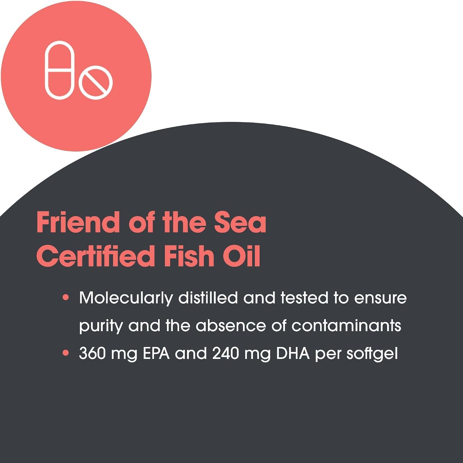 ARG Super EPA – Concentrated Omega-3 Fish Oil – 720 mg EPA & 480 mg DHA – 60 Softgels - görsel 7