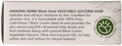 Amazing Herbs Black Seed Vegetable Glycerin Soap