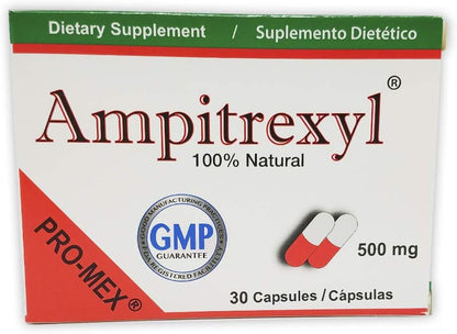 Ampitrexyl 500 mg Capsules (30 Count) - Immune Support Supplement