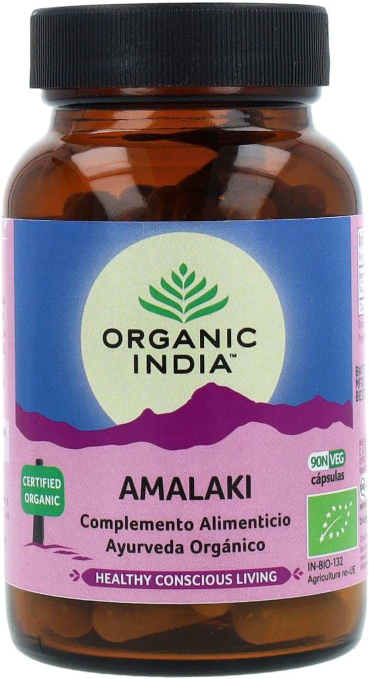 Organic India Amla, 90 Vegetarian Capsules