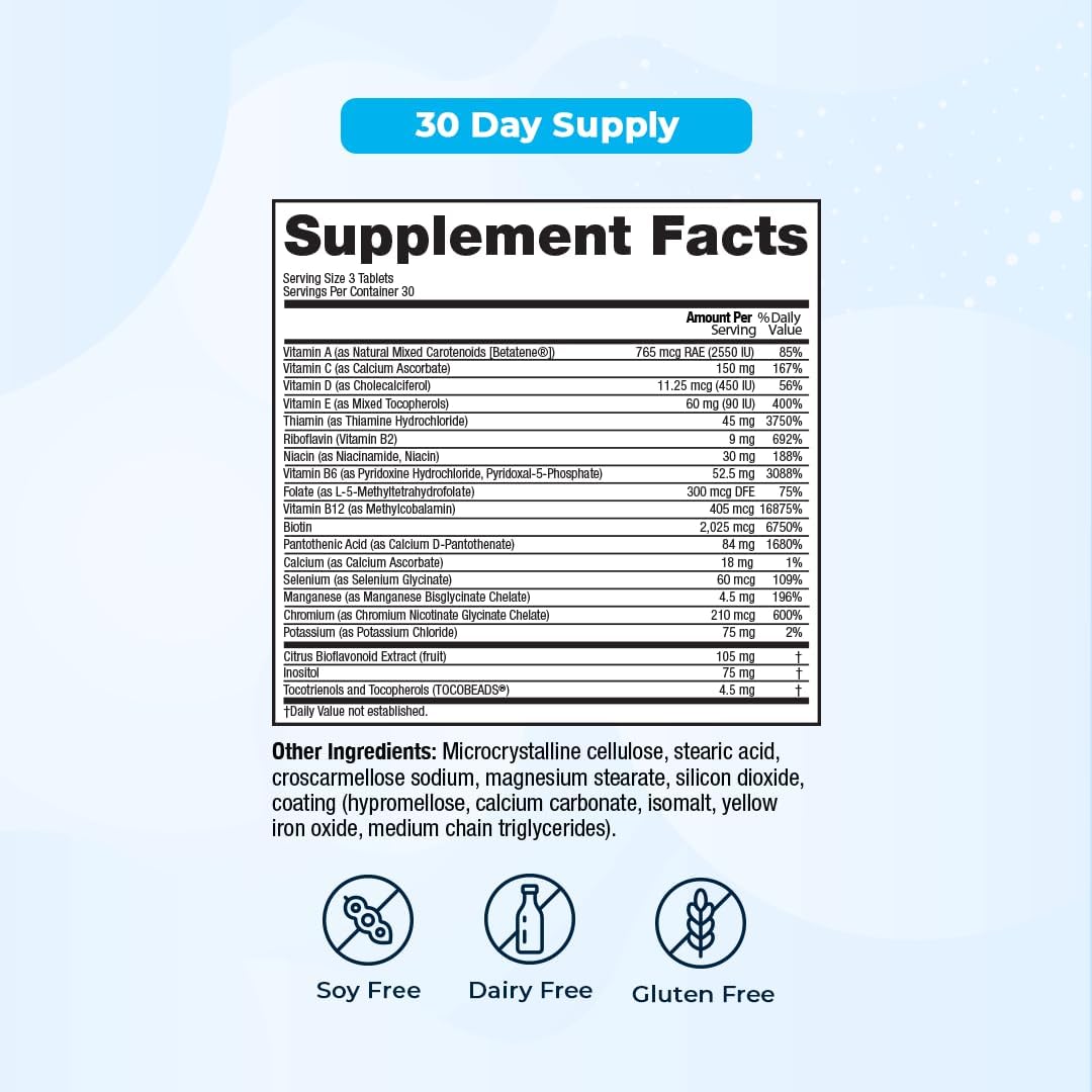 VitaMedica Energy Support Multivitamin with B Complex - 90 Capsules