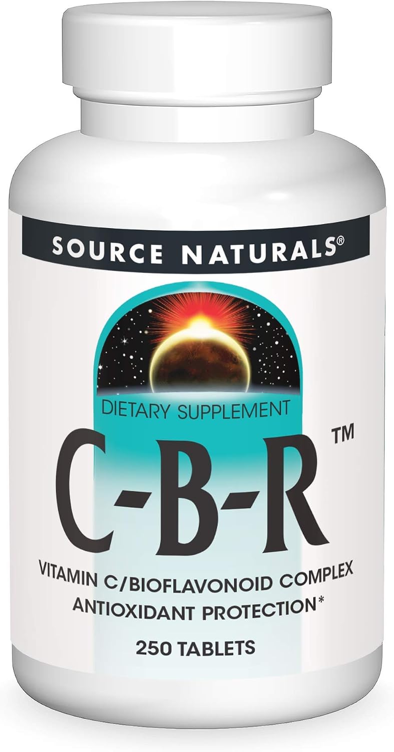 Source Naturals C-B-R – Vitamin C & Bioflavonoid Complex – 500 Tablets