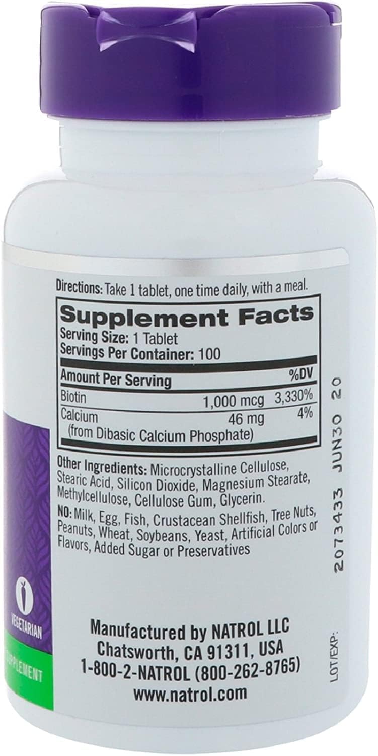 Natrol Biotin Max 10000mcg