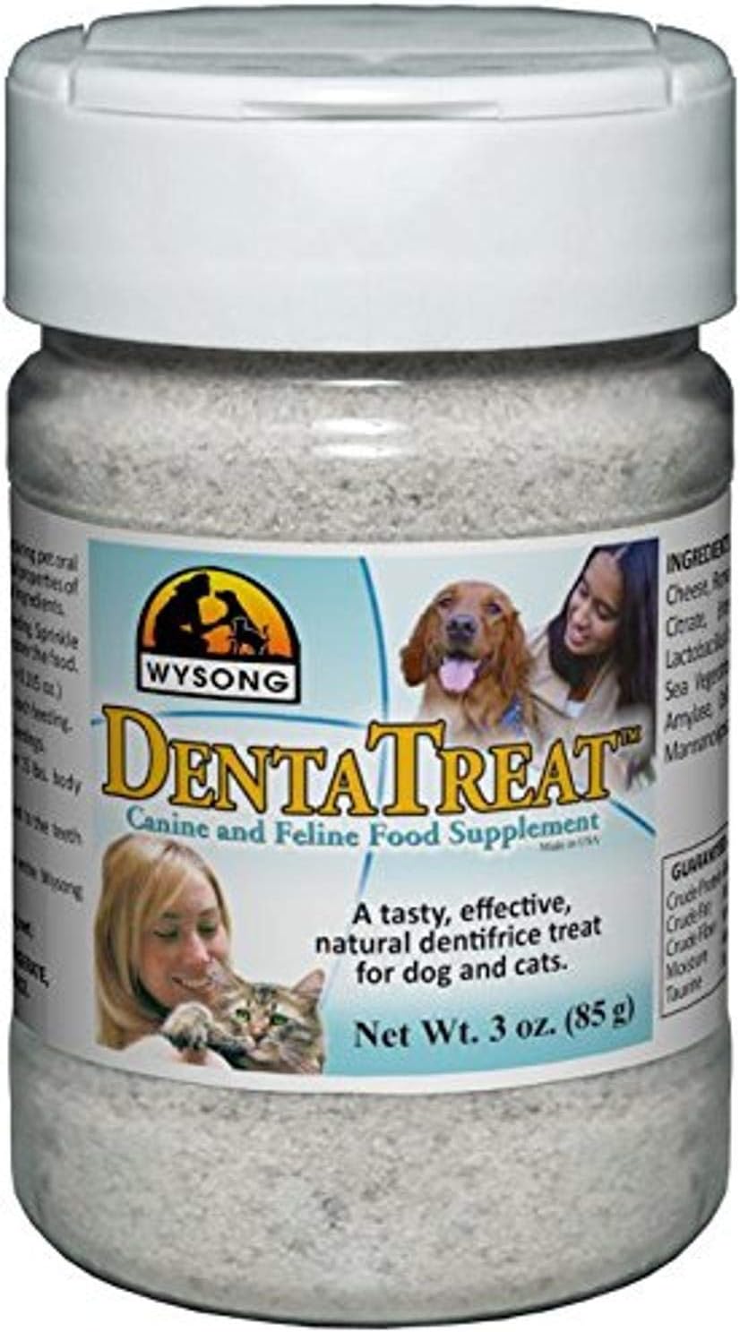 Wysong Dentatreat Natural Oral Health Supplement for Dogs and Cats, 269 g