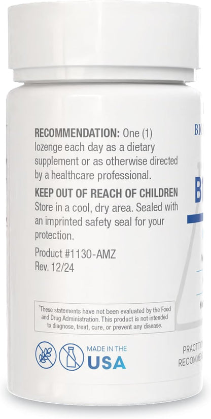Biotics Research B12-2000 Vitamin B12 2000 mcg, B6, Folate Sublingual Lozenges - Berry Flavour, 60 Count