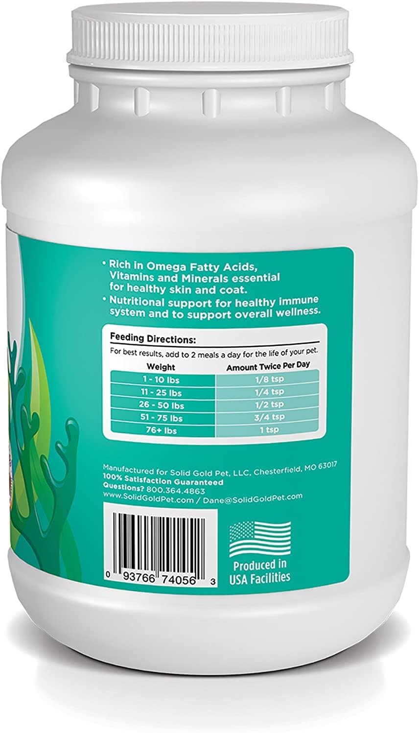 Solid Gold SeaMeal Cat & Dog Multivitamin Powder - 2.27 kg