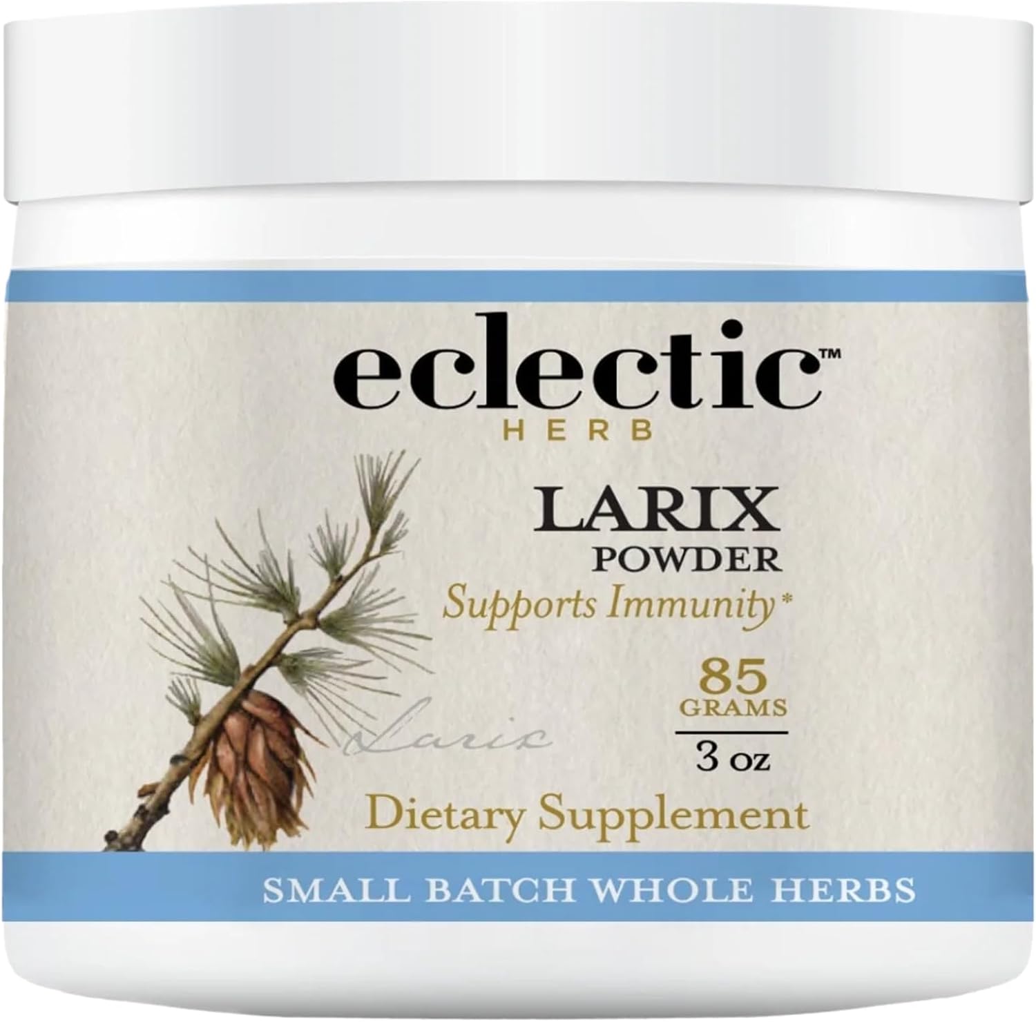 Eclectic Herb Organic Larix Powder - Immune & Gut Health Support (85 g)