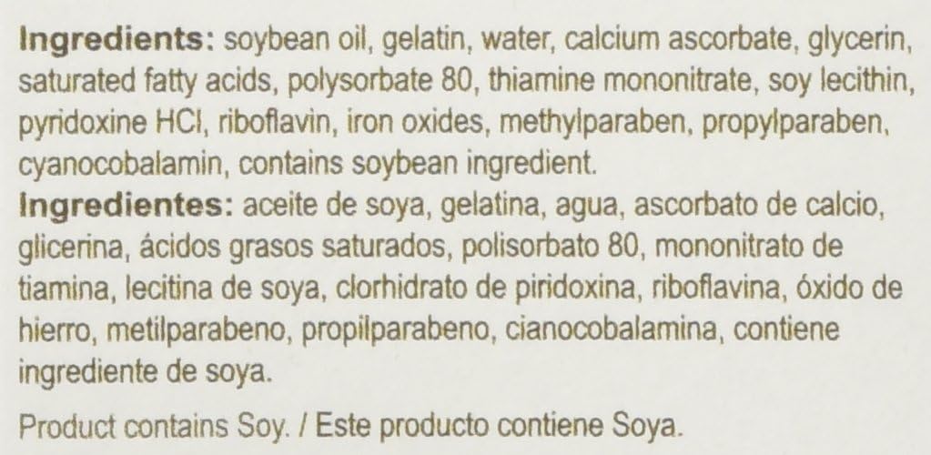 Bedoyecta Multivitamin with Iron, Folic Acid, Vitamin C, B1, B2, B9, and B12, 30 Capsules - görsel 9