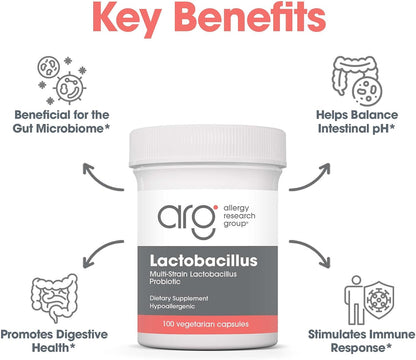 ARG Lactobacillus – Multi-Strain Probiotic Capsule – 100 Capsules