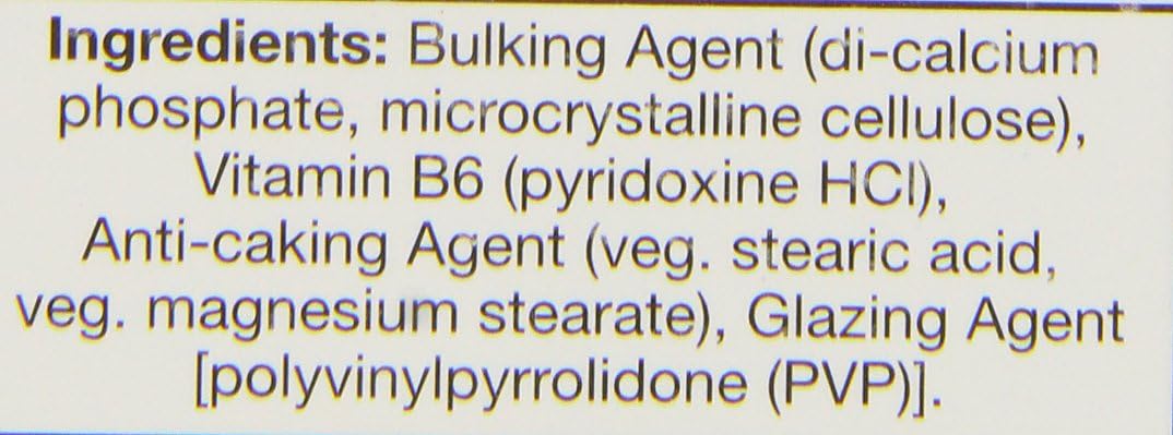 HealthAid Vitamin B6 (Pyridoxine HCl) 10 mg - 100 Tablets