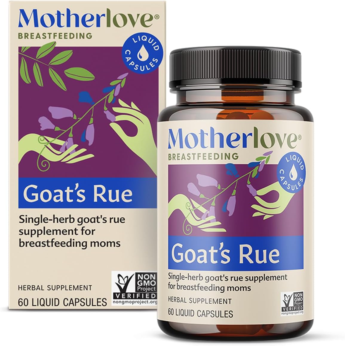 Motherlove Goat's Rue Liquid Capsules – Breastfeeding Support