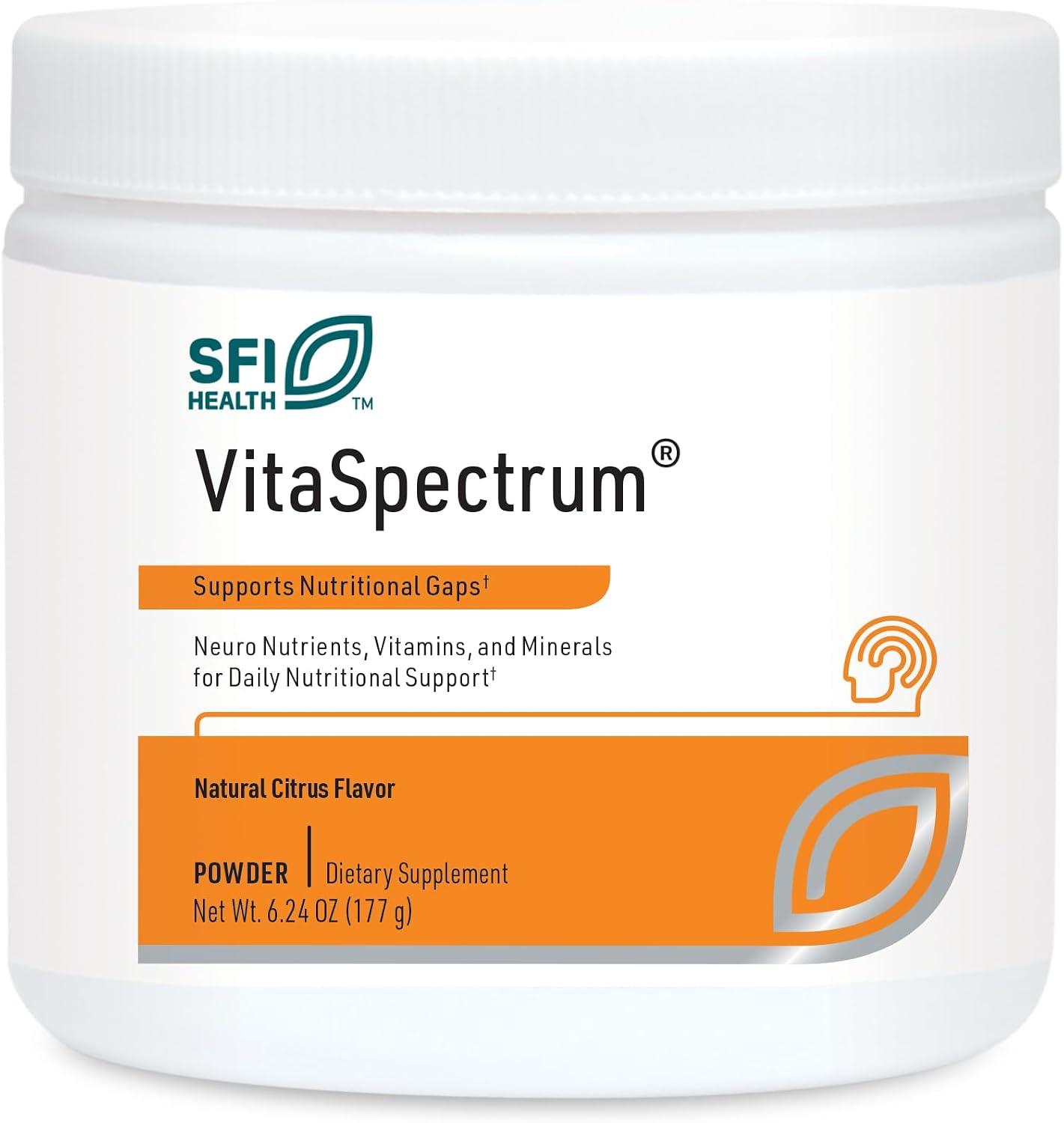 SFI Health Klaire Labs VitaSpectrum Powder - Children's Multivitamin/Mineral, Berry-Pomegranate, 171 g