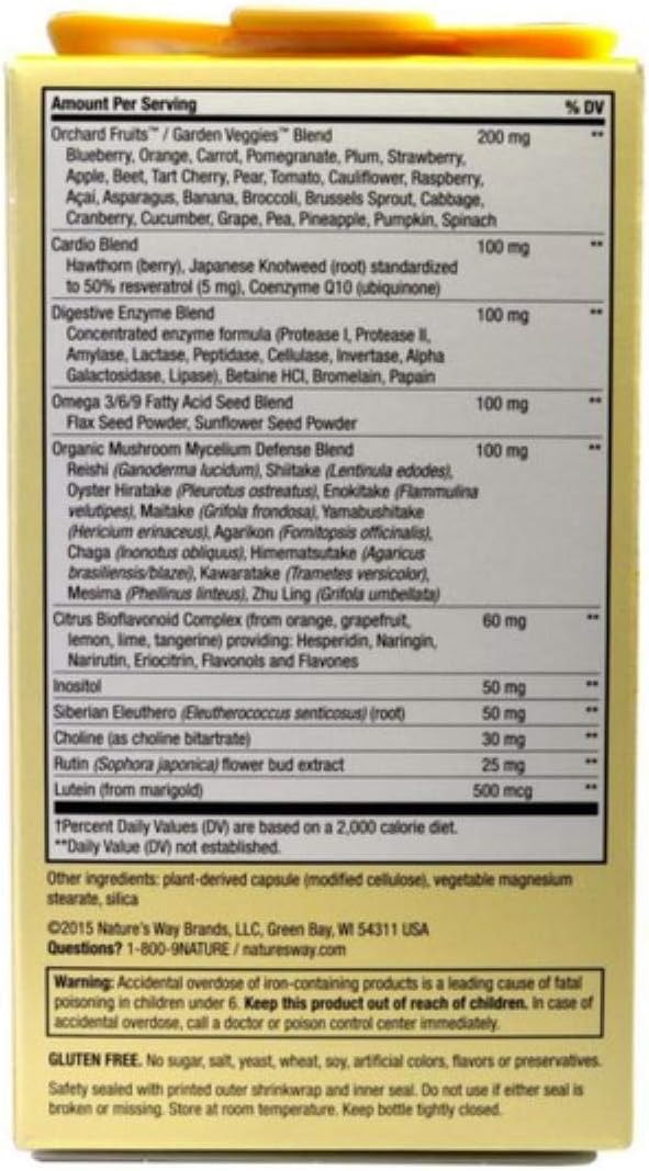 Nature's Way Alive! Max 6 Daily Multivitamin - 90 Veg Capsules