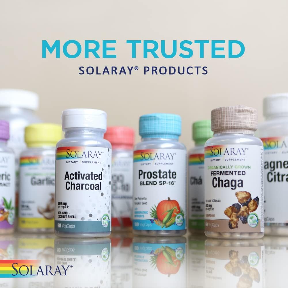 SOLARAY Lobelia Aerial 50mg – Respiratory & Bronchial Support with Ginger Root | Non-GMO & Vegan | 100 VegCaps