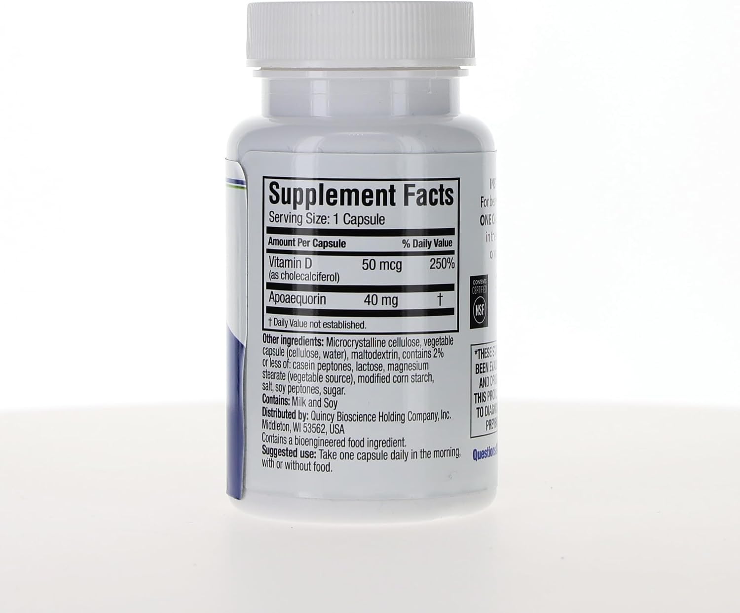 Prevagen Professional Formula - 30 Capsules (1 Month Supply) - Brain Supplement with Apoaequorin and Vitamin D3