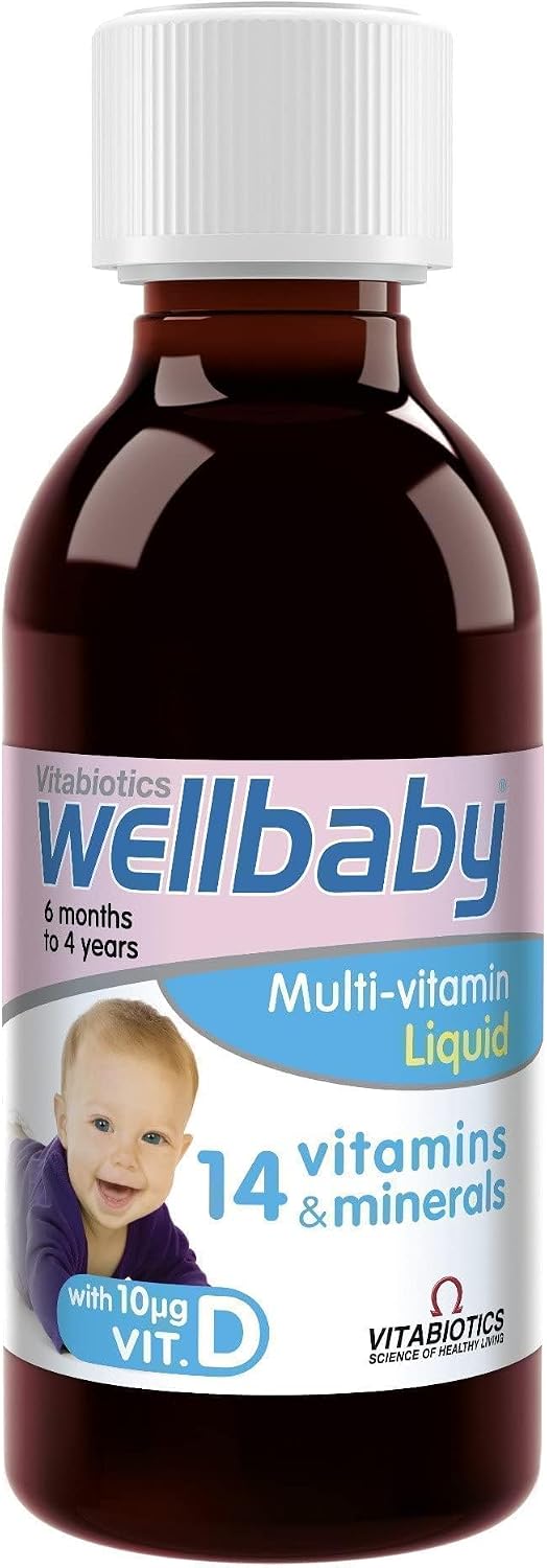 Vitabiotics Wellbaby Multi-Vitamin Liquid – 150 mL