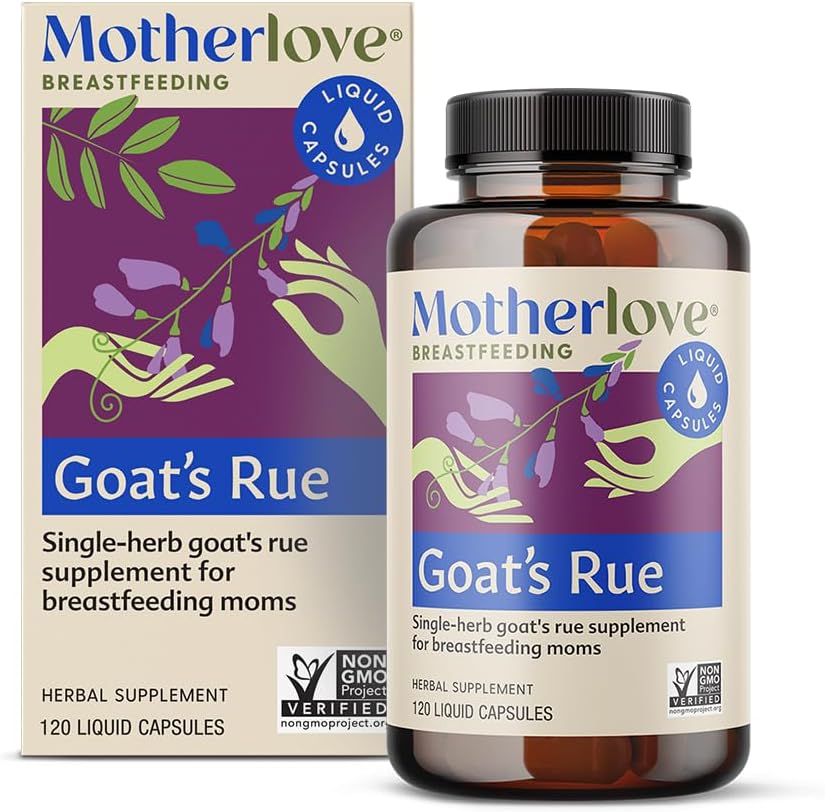Motherlove Goat's Rue Liquid Capsules – Breastfeeding Support