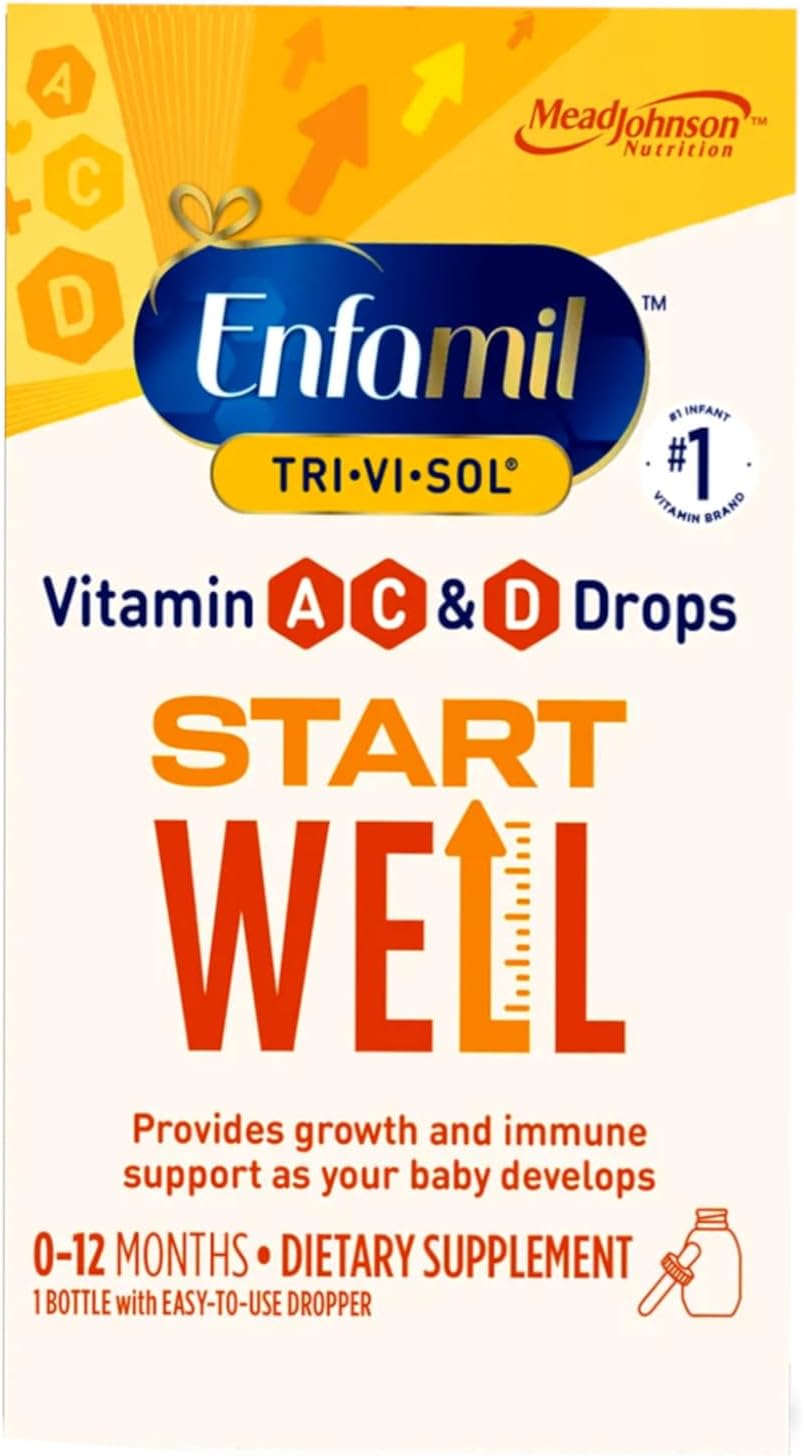 Enfamil Tri-Vi-Sol Supplement Drops – Vitamins A, D and C for Infants (Canada)