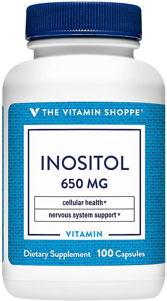 The Vitamin Shoppe Inositol 650 mg Capsules - 100 Count
