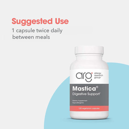 Allergy Research Group Mastica Digestive Support – 120 Capsules