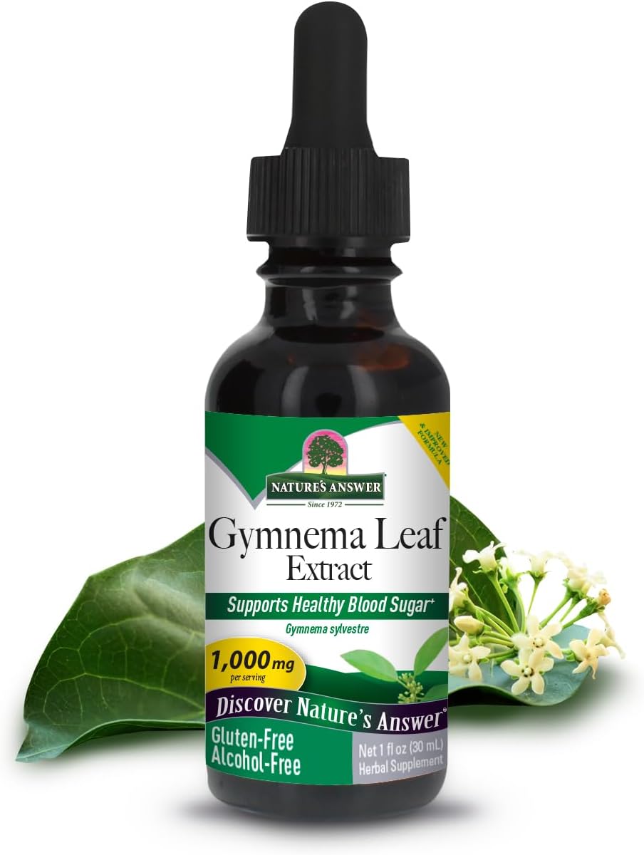 Nature's Answer Alcohol-Free Gymnema Leaf Extract, 30 ml
