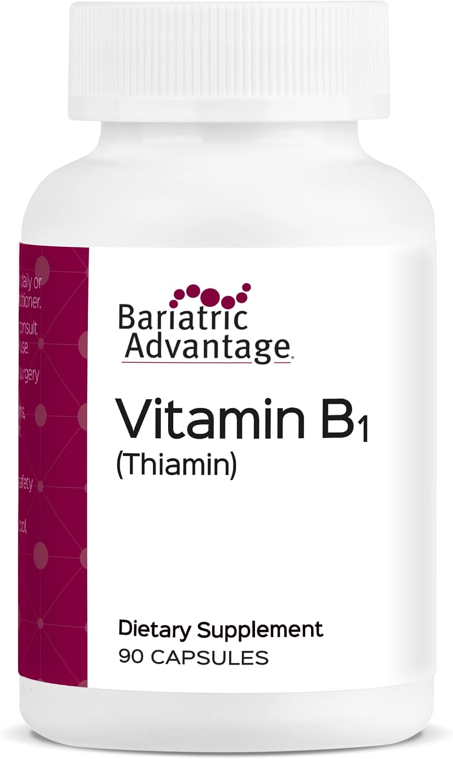 Bariatric Advantage Vitamin B1 (Thiamine) 100 mg - 90 Capsules