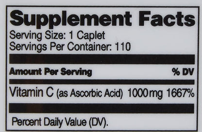 21st Century C-1000 Prolonged Release Vitamin C, 110 Tablets