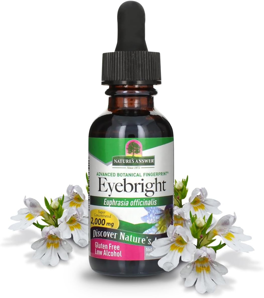 Nature's Answer Eyebright Herb with Organic Alcohol, 30 mL