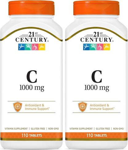 21st Century C 1000 mg Tablets, 110 Count