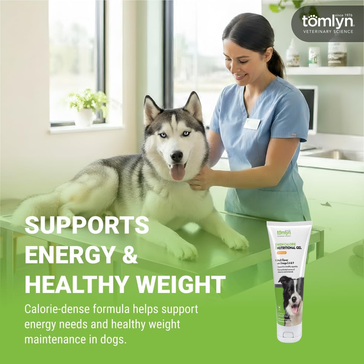 Tomlyn Nutri-Cal Malt-Flavoured High-Calorie Nutritional Gel for Dogs, 4.25 oz