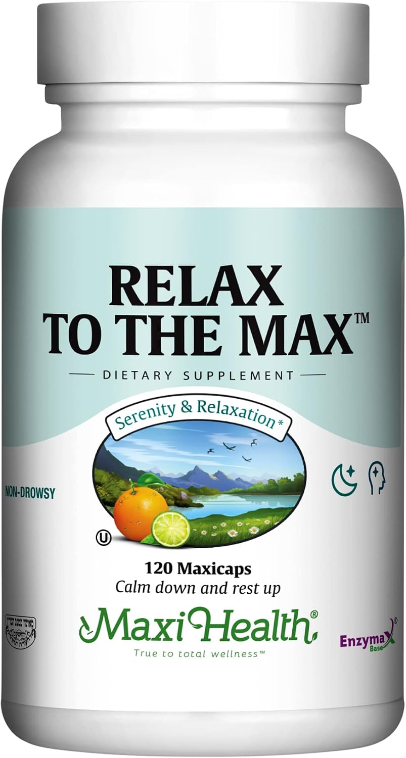 Relax to The Max Stress Relief Formula – 60 Capsules