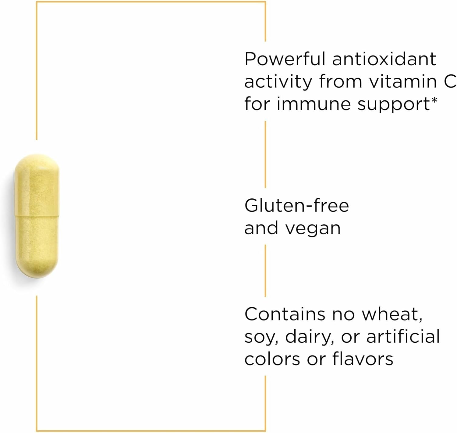 Integrative Therapeutics Vitamin C with Quercetin - 180 Capsules (90 Servings)