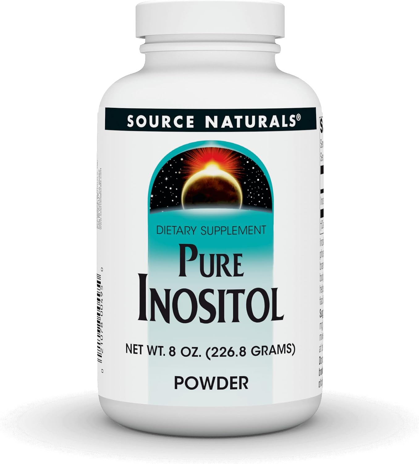 Source Naturals Pure Inositol, Dietary Supplement* - 113 g Powder