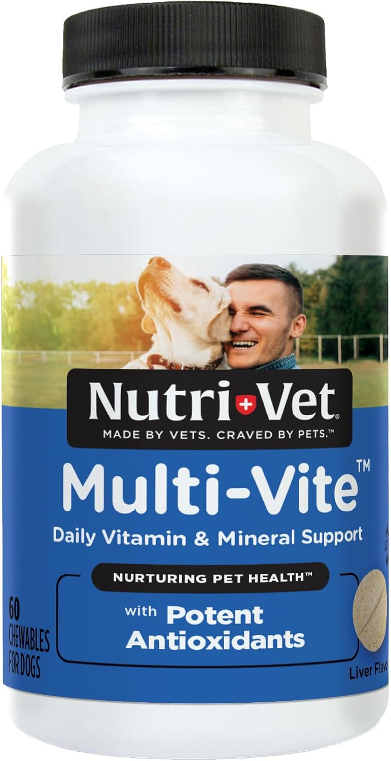 Nutri-Vet Multi-Vite Chewables for Adult Dogs - 120 Count