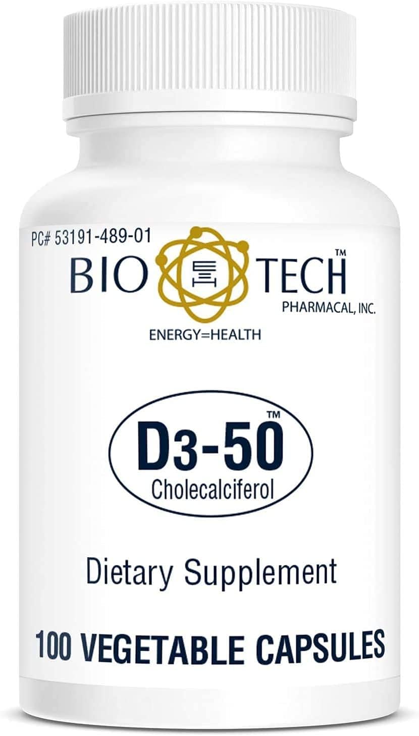 Bio-Tech Pharmacal Vitamin D3 5000 IU, 250 Capsules - görsel 5