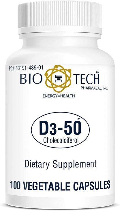 Bio-Tech Pharmacal Vitamin D3 5000 IU, 250 Capsules