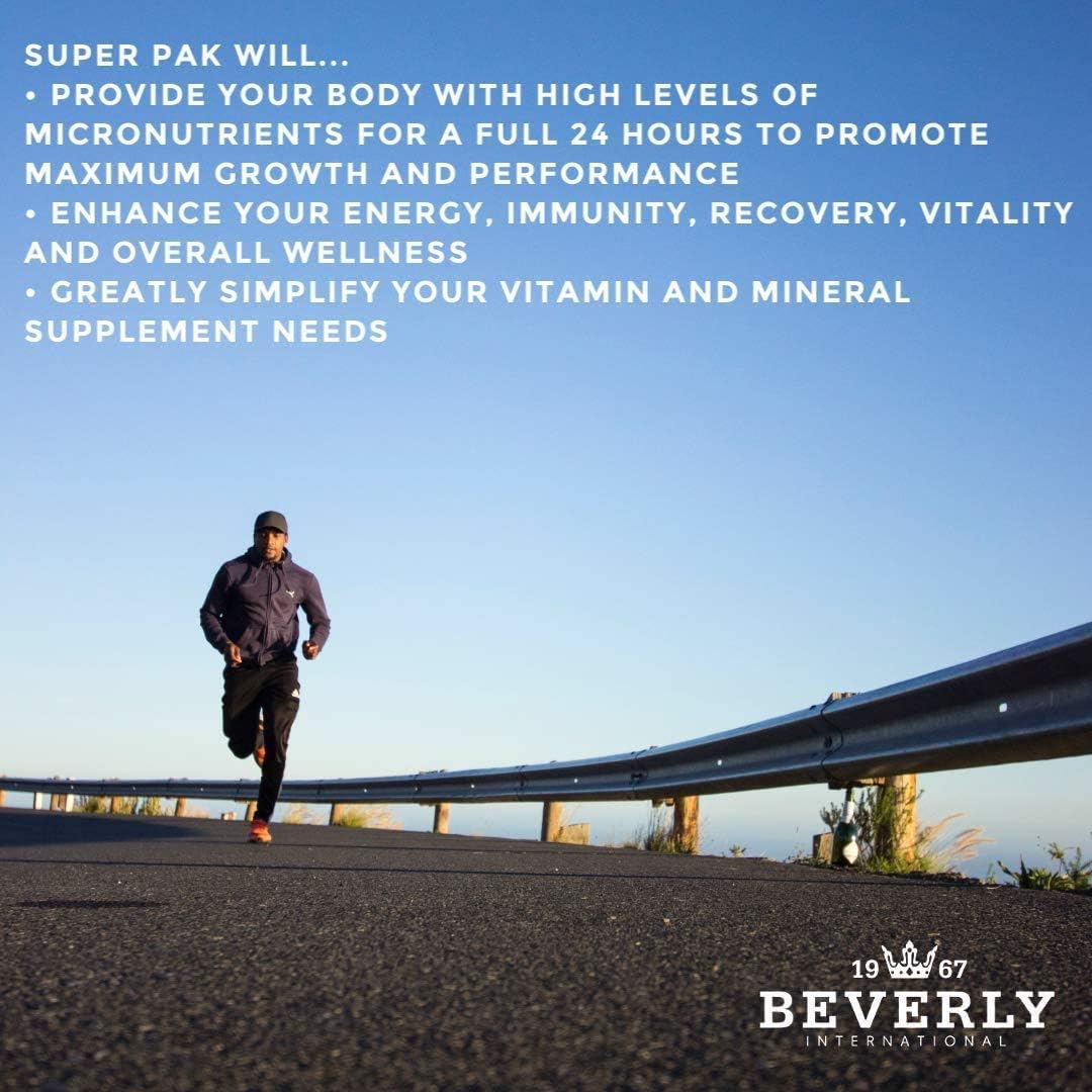 Beverly International Super Pak – High-Potency Multivitamin Daily Pack for Athletes, 30 Packs - görsel 8